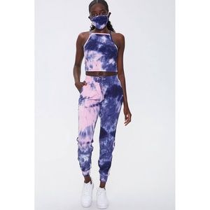 Tye Dye Cami Joggers Lounge Wear Set